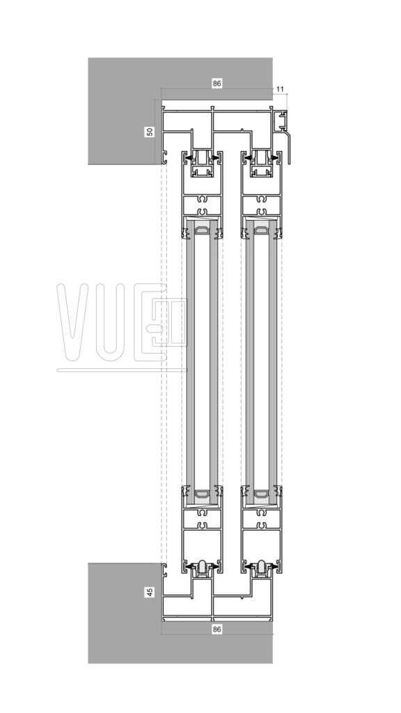 35S Slim Line Technical Drawing