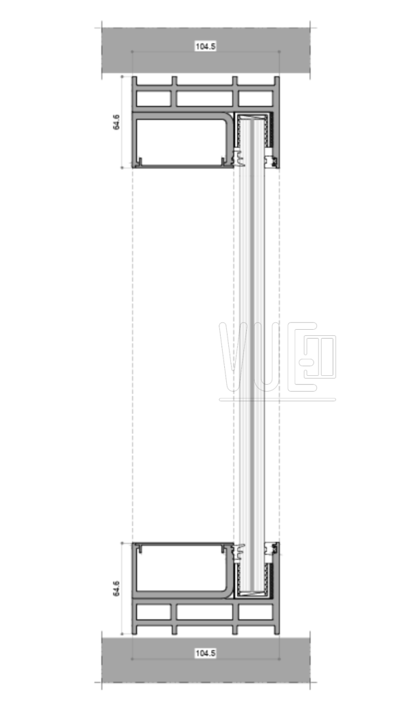 Jumbo Window System- Technical Drawing